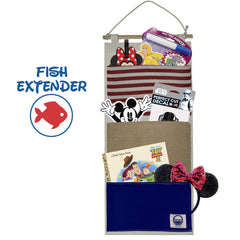 Cruise On customizable-pocket decorations highlight personal flair and pre-cruise planning options.