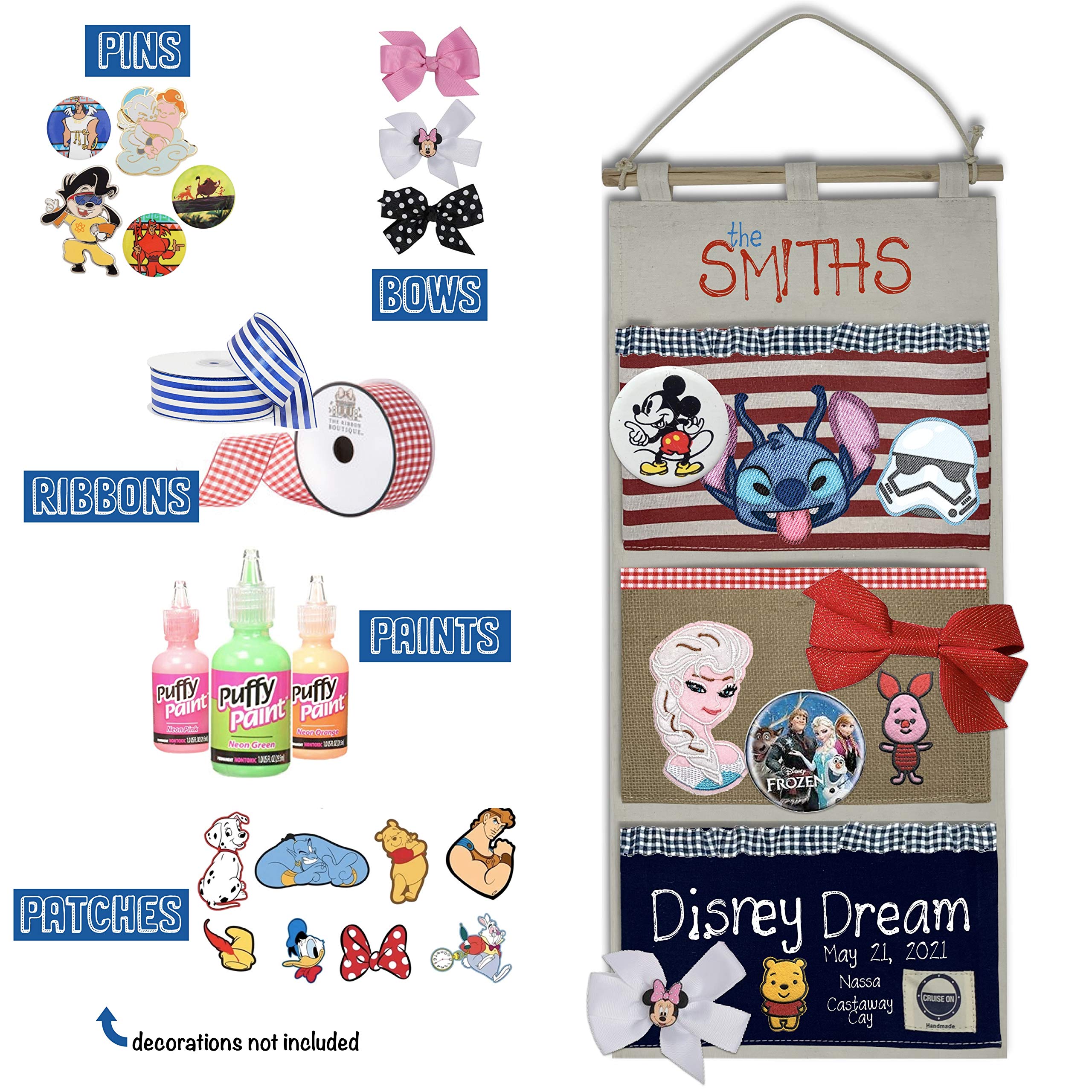 Cruise On DCL 2026-2027 compatible door-hanger for simple, door-side gift exchanges.