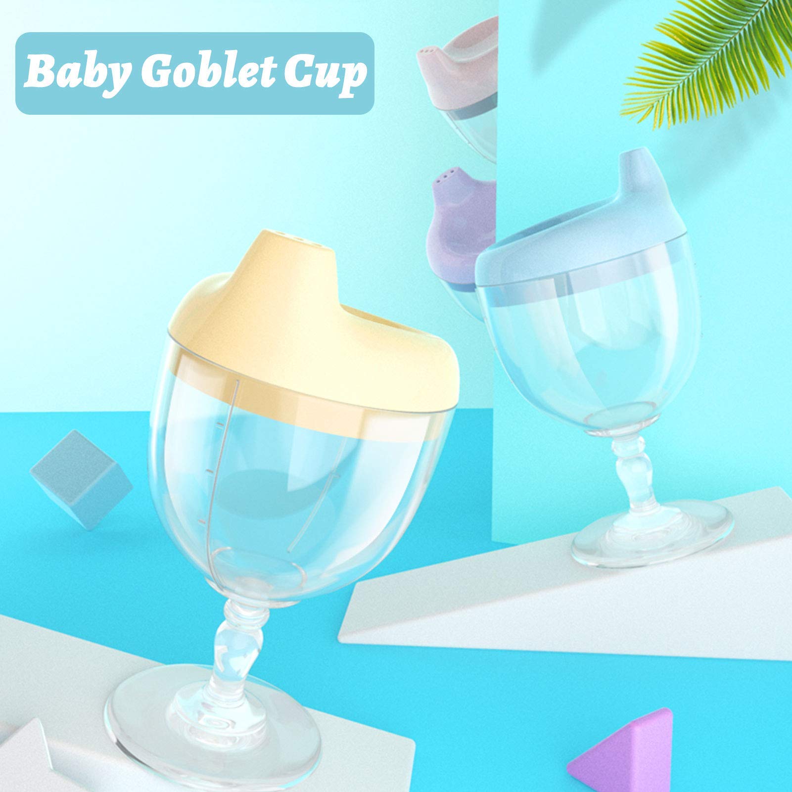 Crumye yellow cup close-up cap, safe PP material and easy grip.