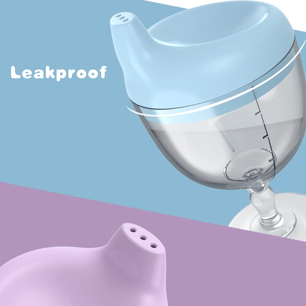 Crumye Prince Sippy Cup with three outlets supports controlled water flow
