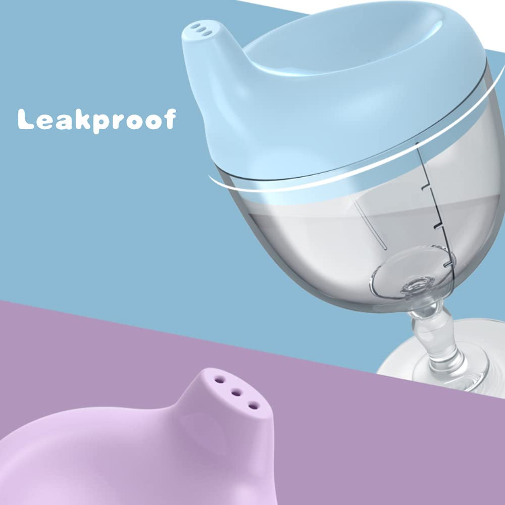 Crumye Prince Sippy Cup with three outlets supports controlled water flow