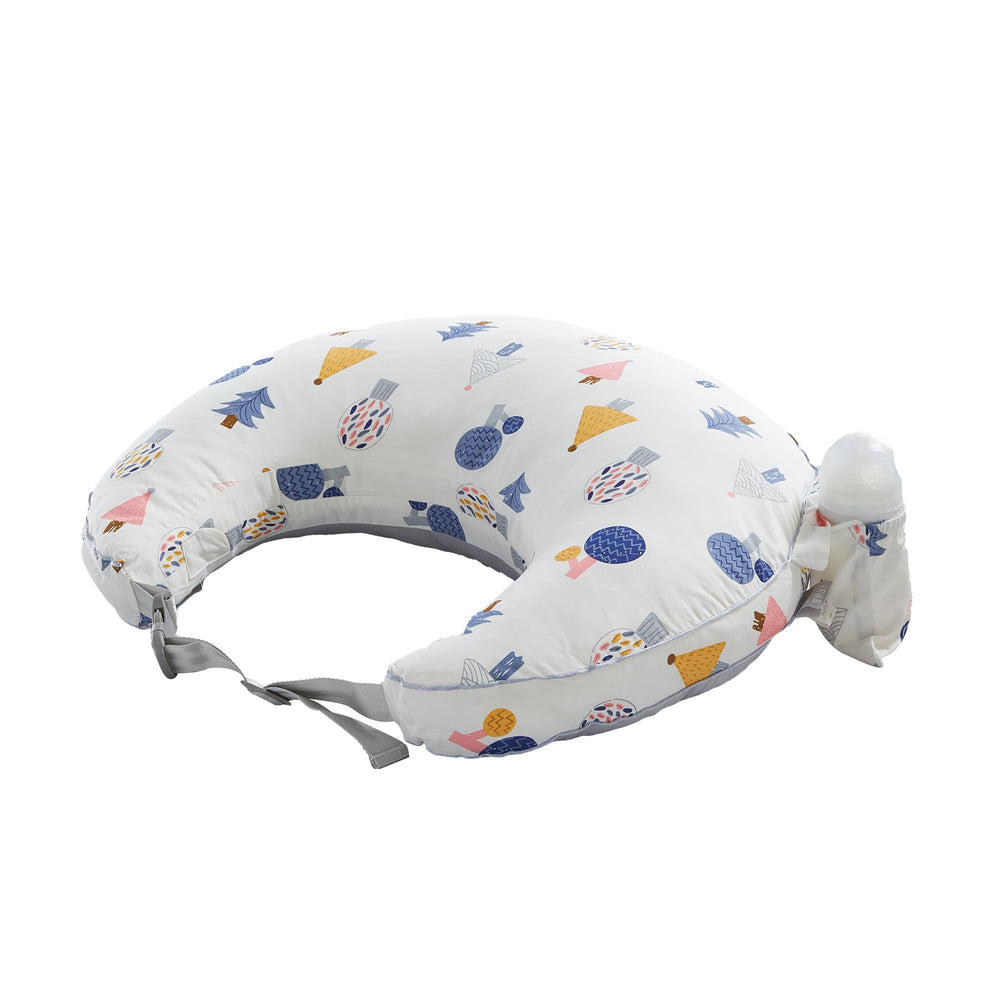 CrystCare nursing pillow suitable for bed or couch feeding setups