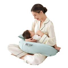 CrystCare nursing pillow with hidden zipper Two-Sided Comfort for safe feeding