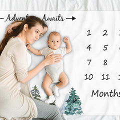 CSFOTO soft plush texture provides gentle contact on baby skin