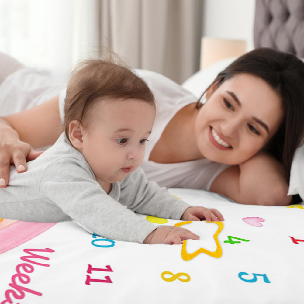 CSFOTO multifunction prop doubles as a cozy play mat.