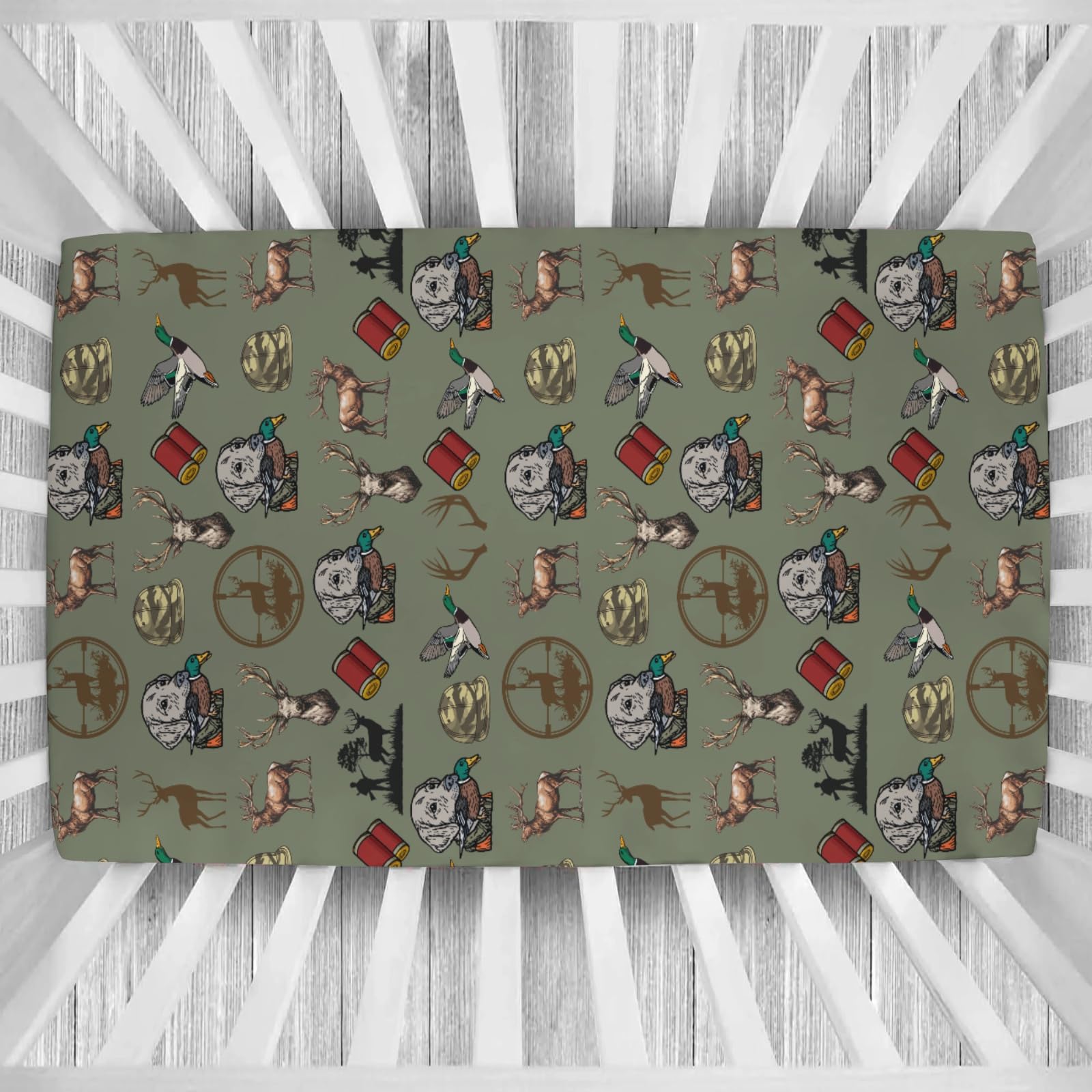 Cstdyfrv toddler-bed compatible crib sheet ready for growing needs.