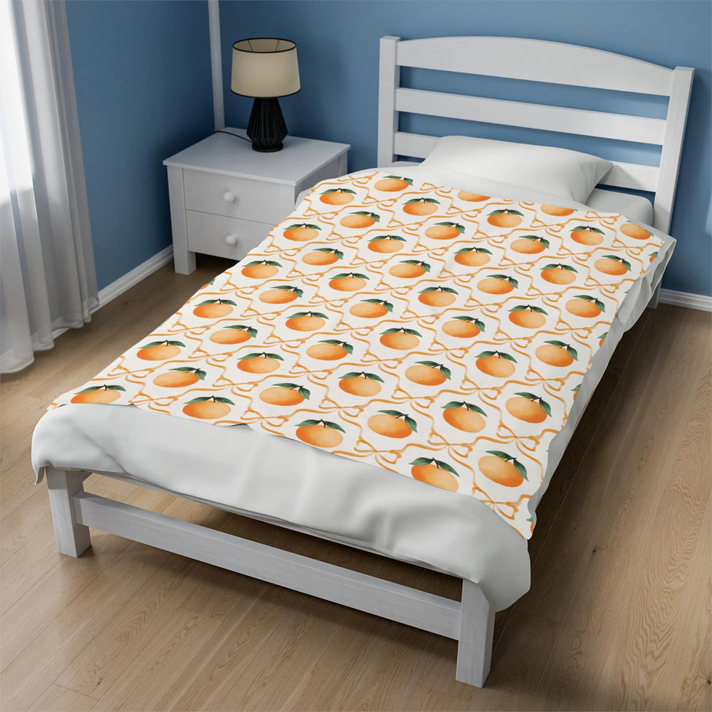 Cstdyfrv Watercolor Oranges Bows machine-washable for easy cleaning and care.