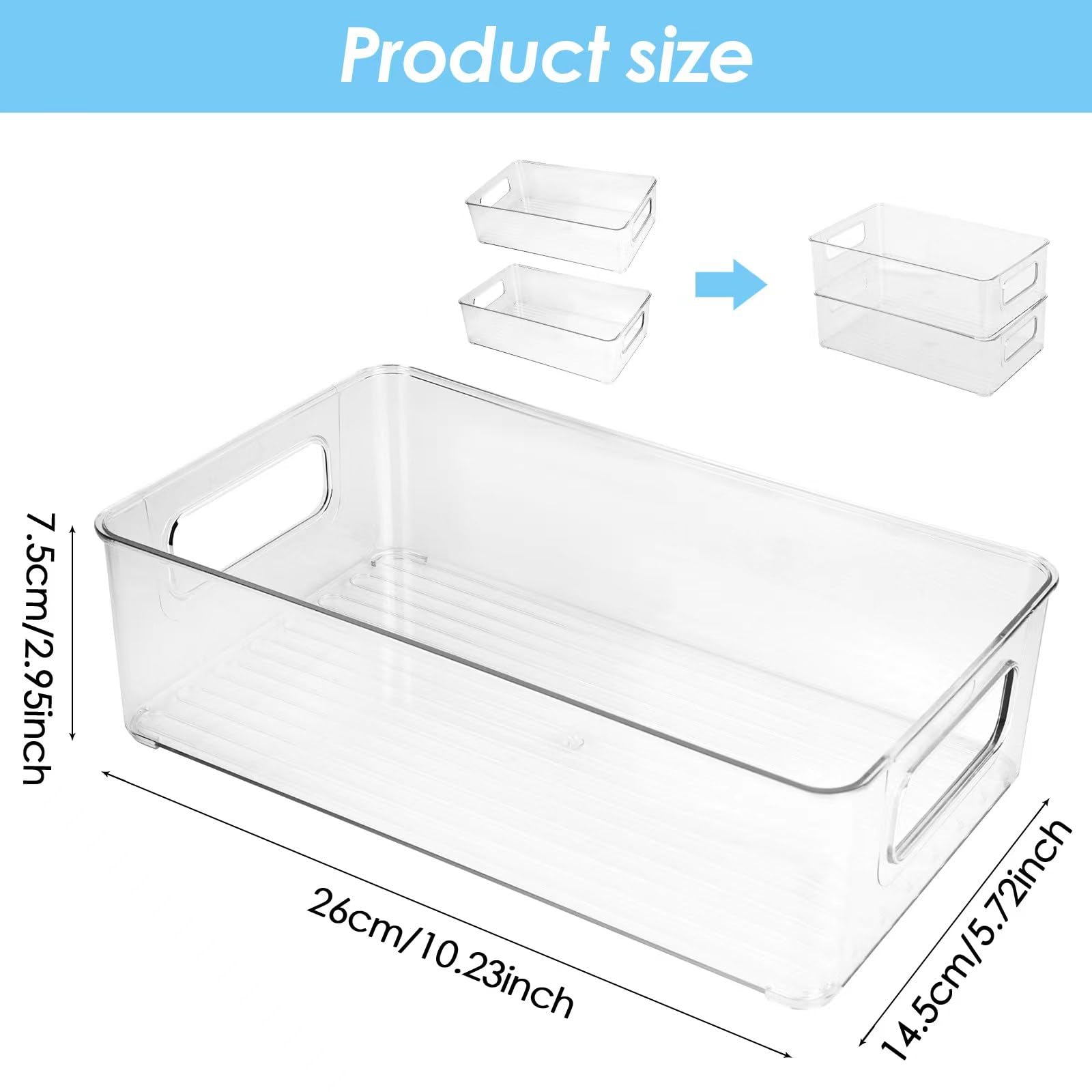 CTTZCKJ bottle organizer side view showing compact storage on a shelf