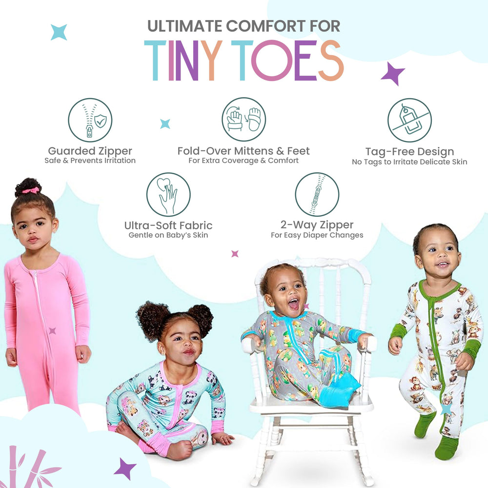 CubbieMoon machine-washable bamboo viscose pajamas stay soft