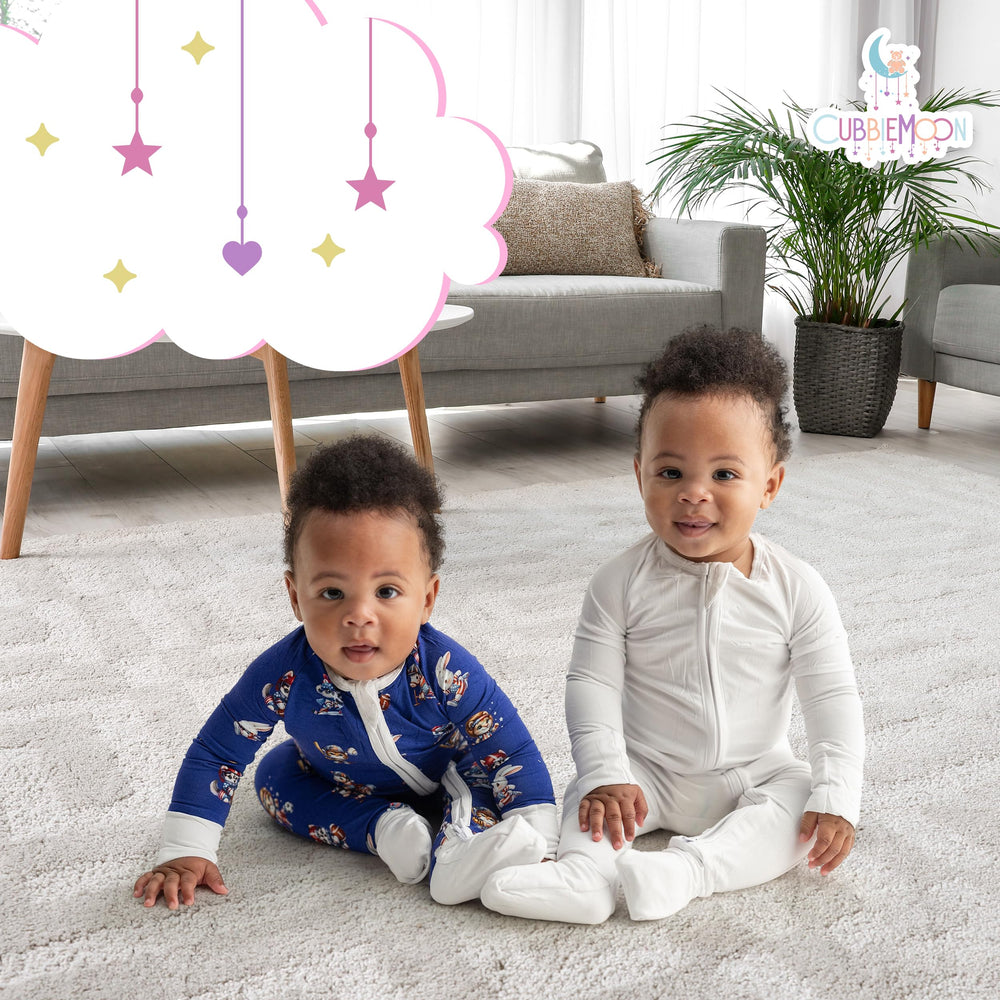 CubbieMoon unisex solid and playful print designs for outfits