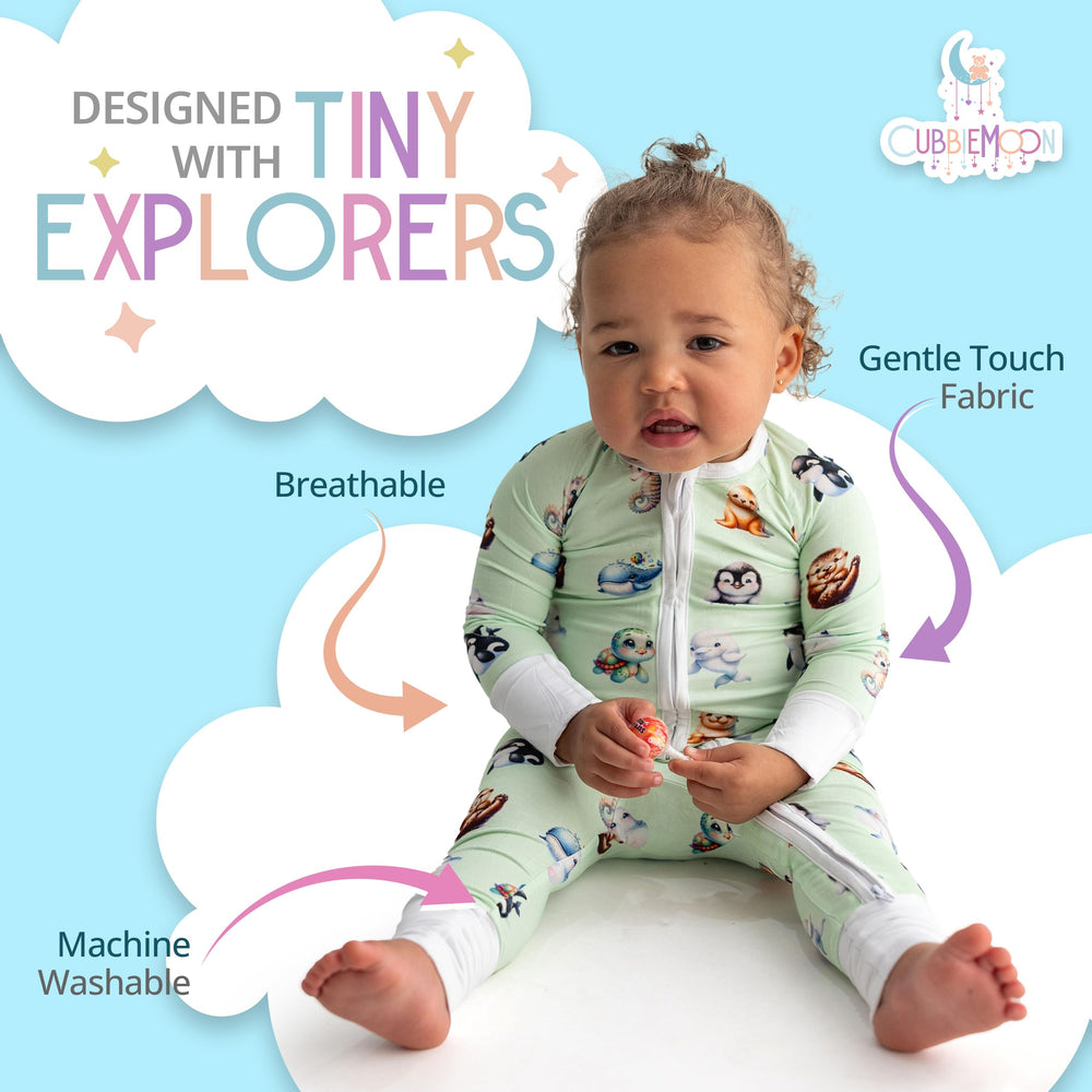 CubbieMoon ultra-soft-bamboo-viscose fabric feels gentle and breathable on delicate skin.