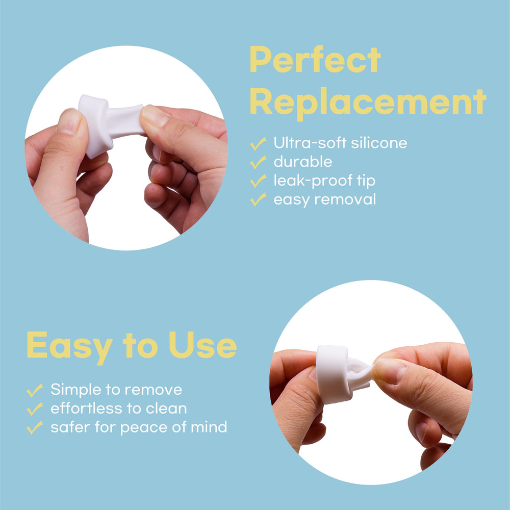 CubCare 100% food-grade silicone BPA-free material for safe daily use.