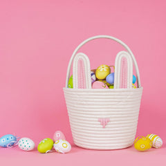 Cubeland Easter Bunny ears removable feature for customization.