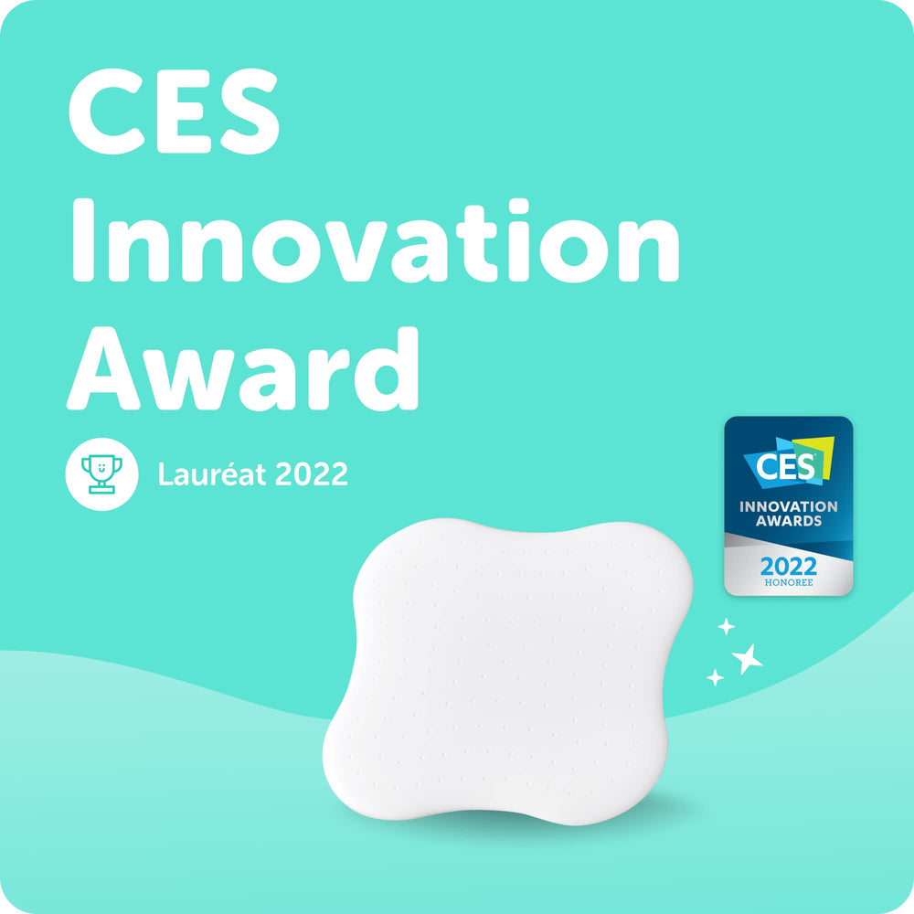 CuboAi Sleep Sensor Pad stays hidden under the mattress for comfort.