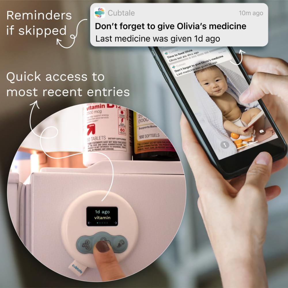 Cubtale real-time notifications keep you updated on timing.