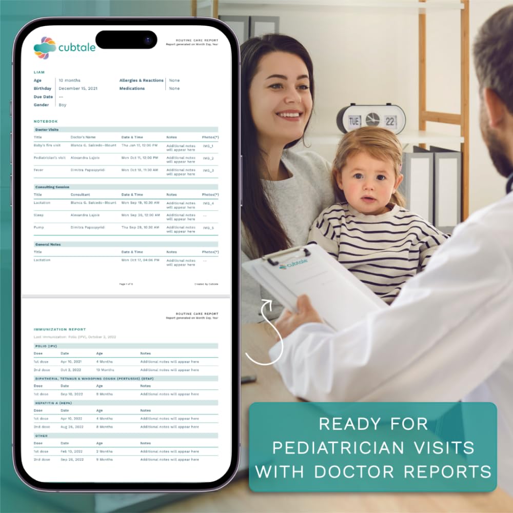 Cubtale app notifications feature delivering real-time updates to parents