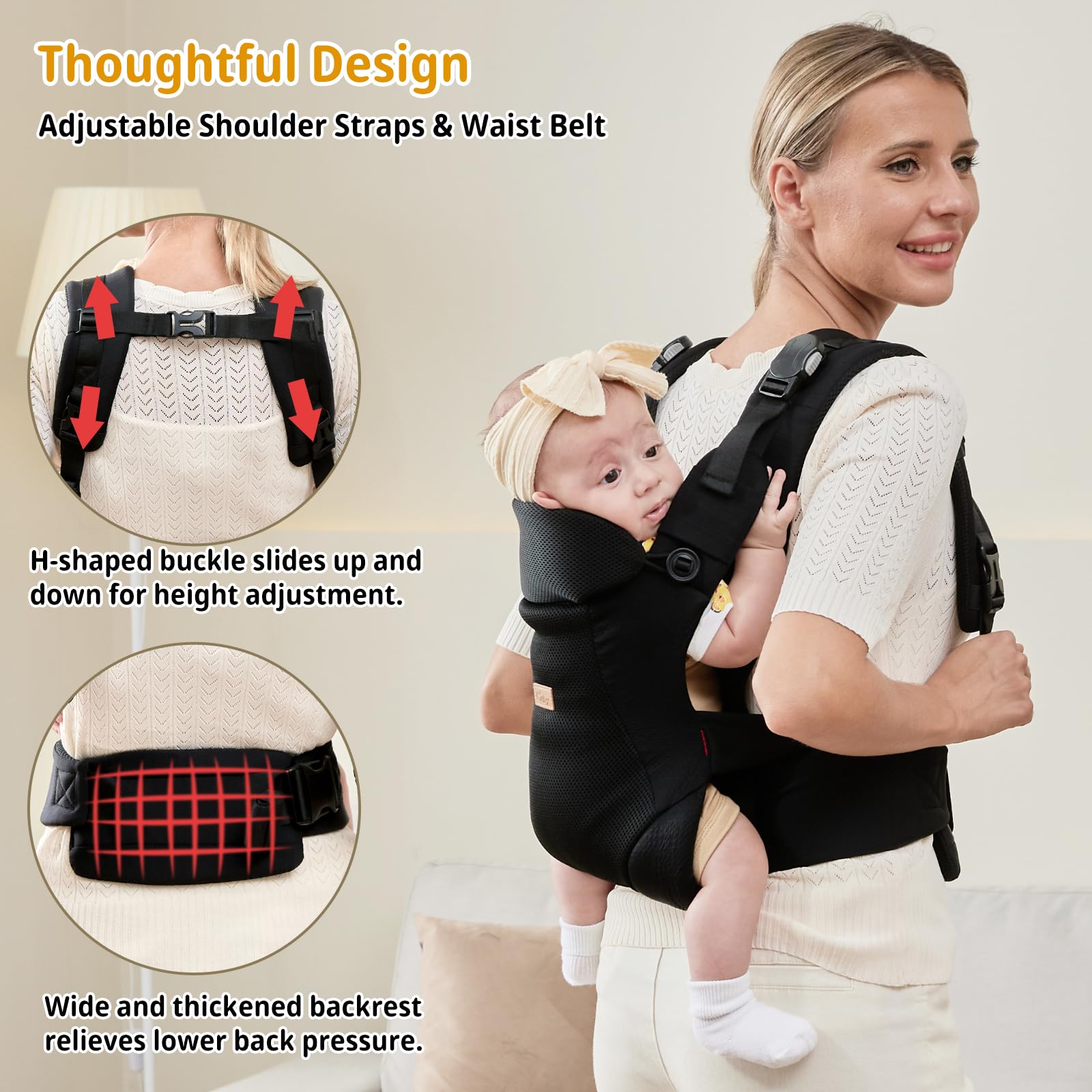 CUBY foldable head support adds versatile neck stability