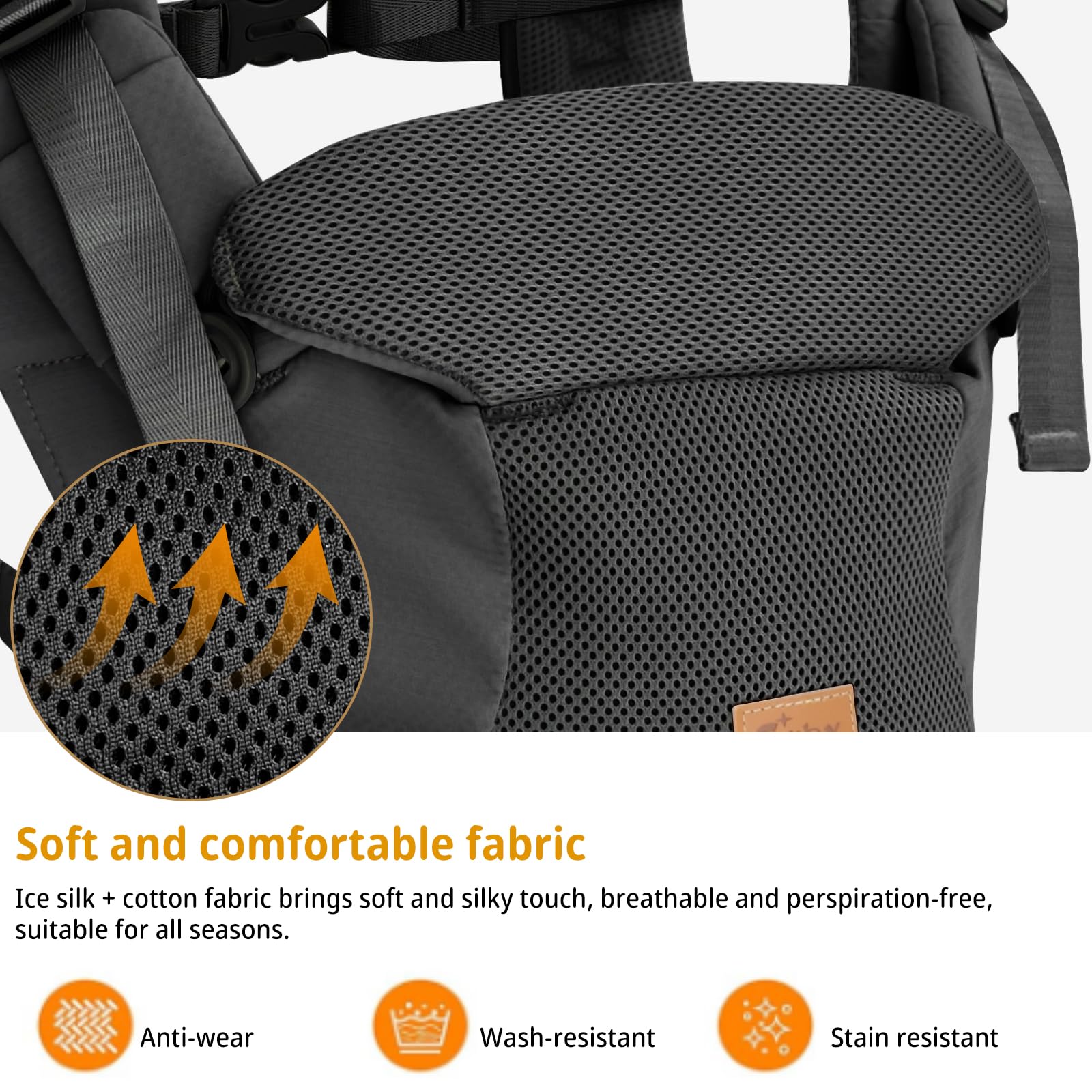 CUBY four carrying options grow with your little one