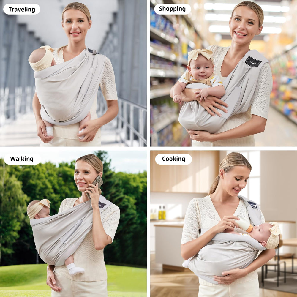 Cuby womb-like design helps baby feel secure while sleeping.