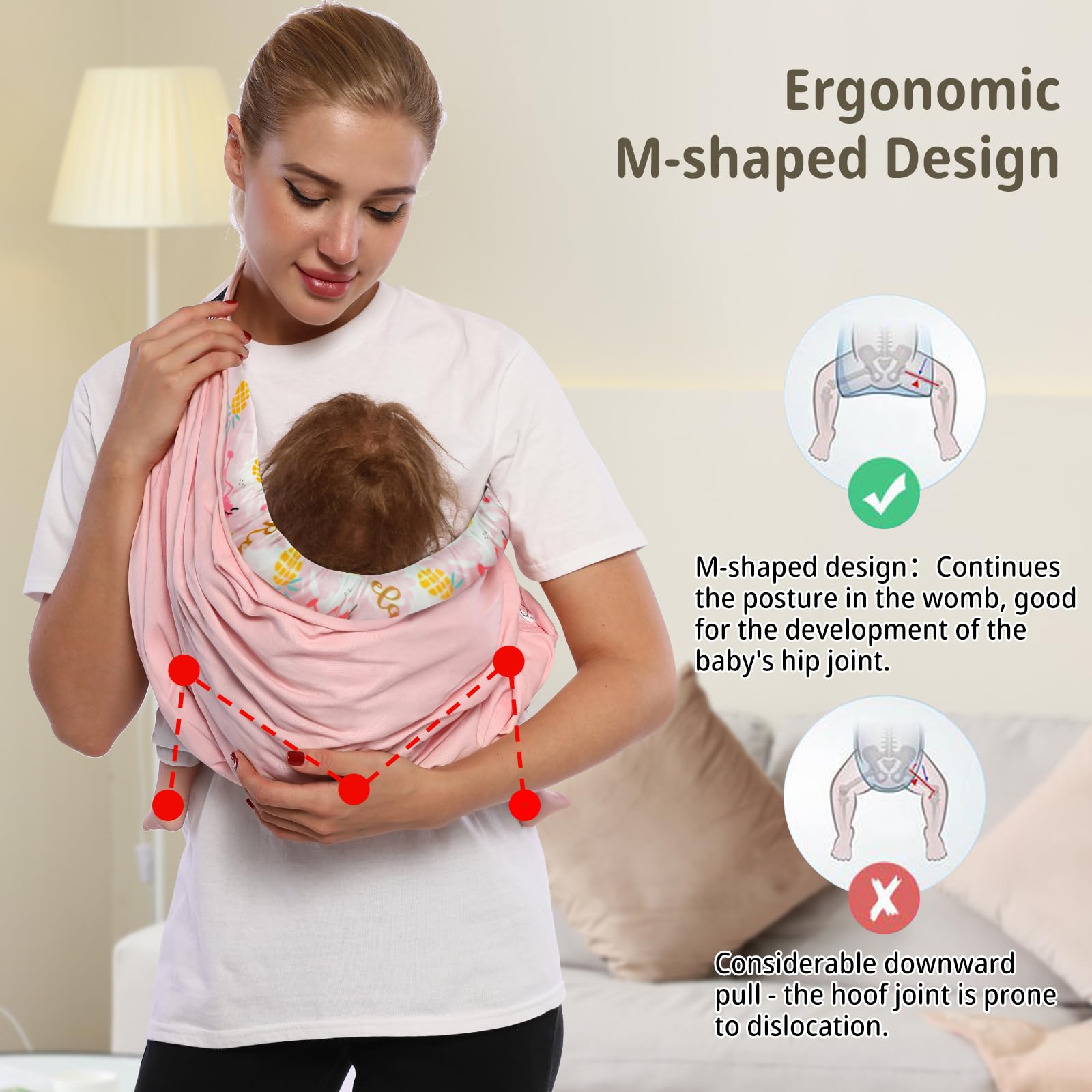 Cuby multiple carry positions for newborn to toddler across various activities.