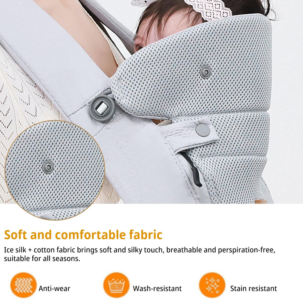 CUBY dual-side zip entry enables quick one-handed wearing and removal.