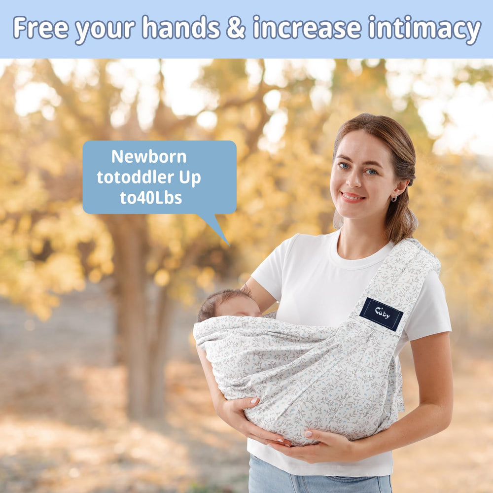 CUBY suitable for 8-40 lbs, supporting baby growth stages.