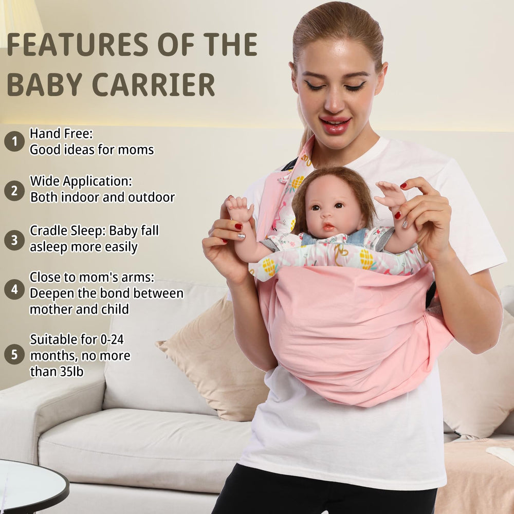 Cuby soft cotton wrap material highlights breathable fabric for year-round comfort.