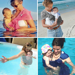 CUBY sling with adjustable straps fits newborns and toddlers