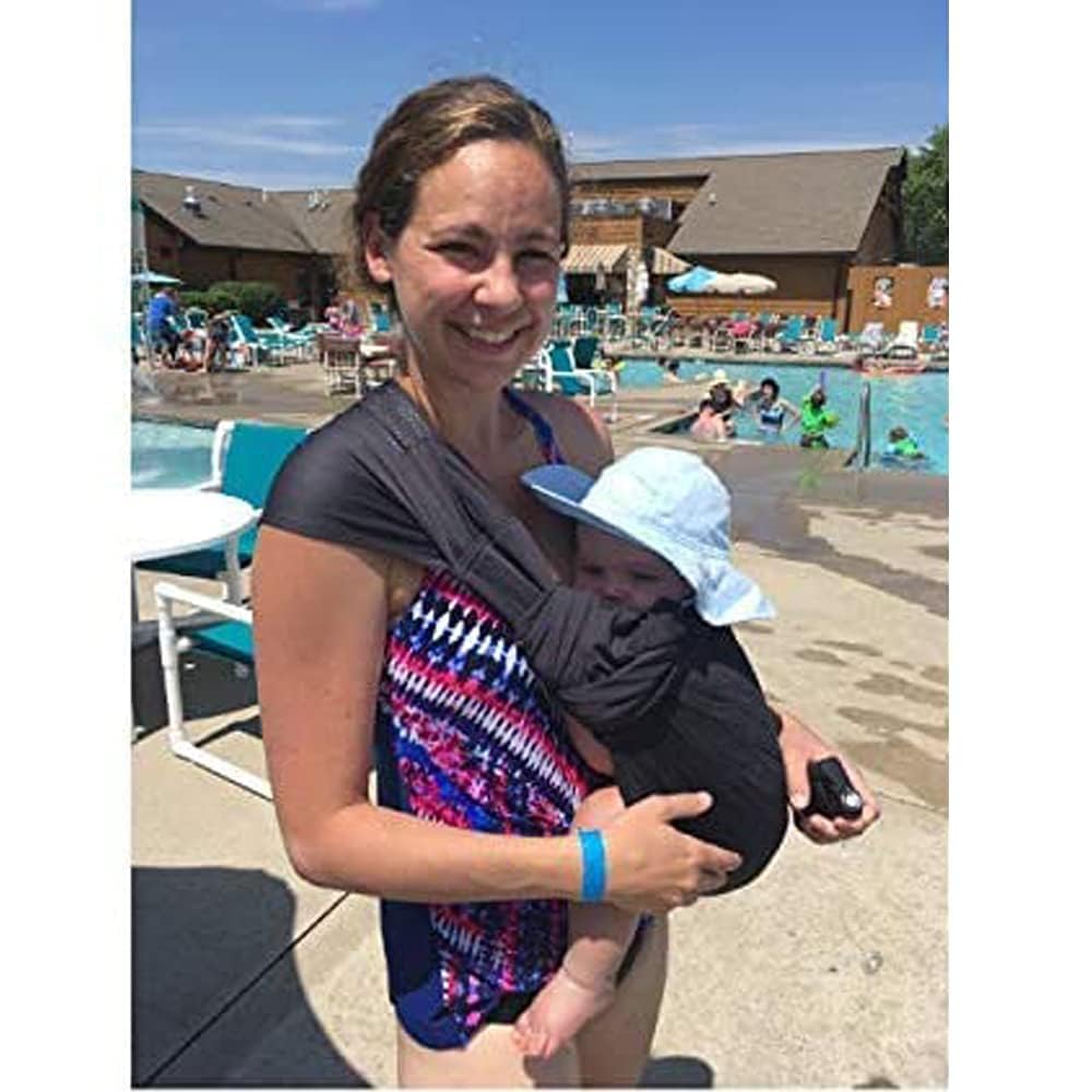 CUBY Water Baby Sling adjustable strap for newborn to toddler.