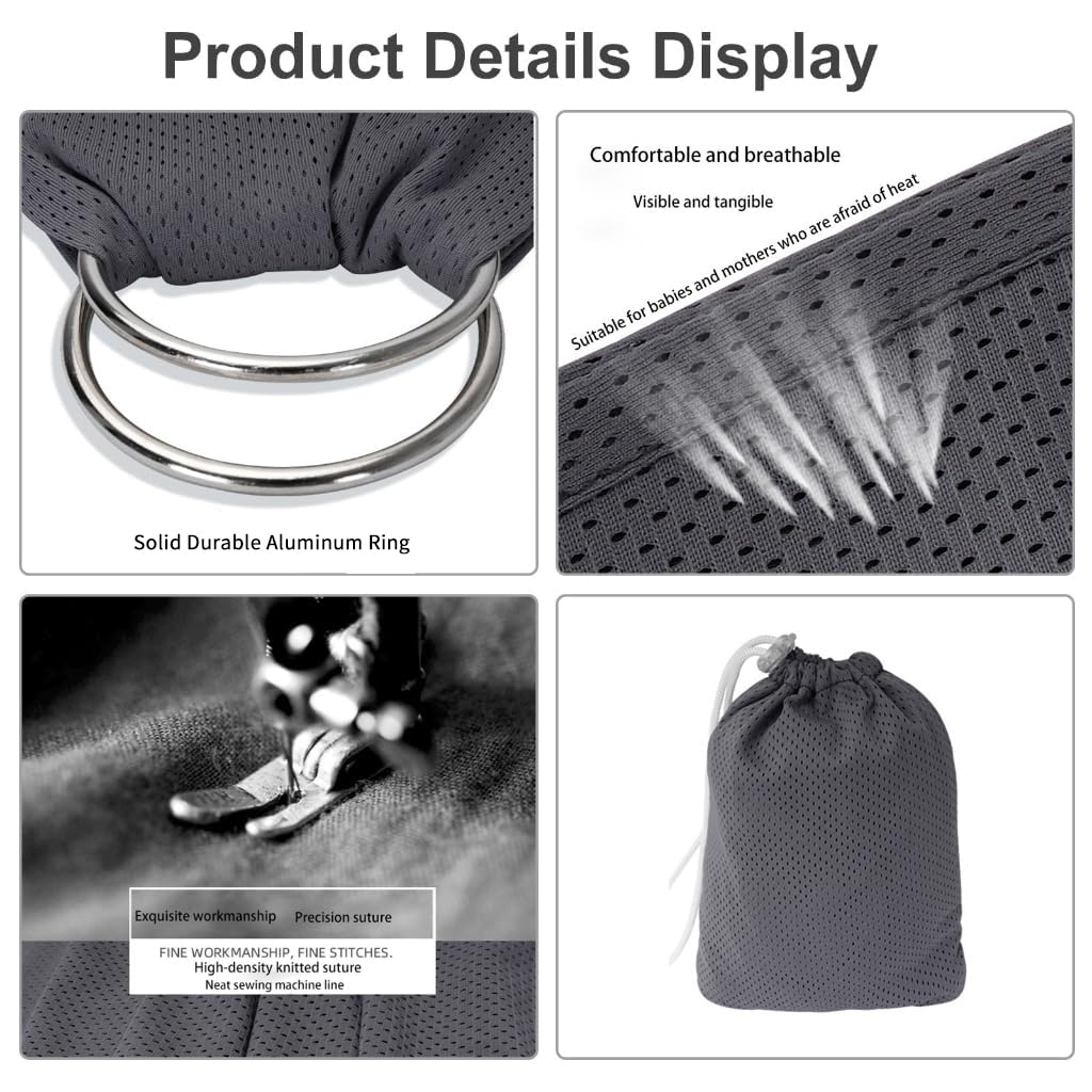 Cuby Water Baby Sling adjustable strap supports newborn to toddler