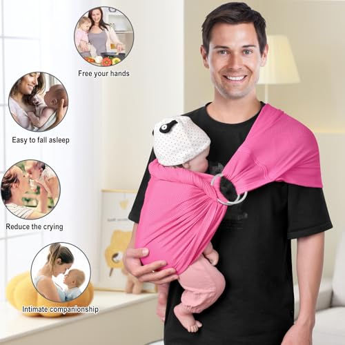 CUBY Water Baby Sling supports discreet breastfeeding on the go