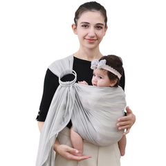 CUBY Water Baby Sling closeup highlights breathable mesh for hot days.