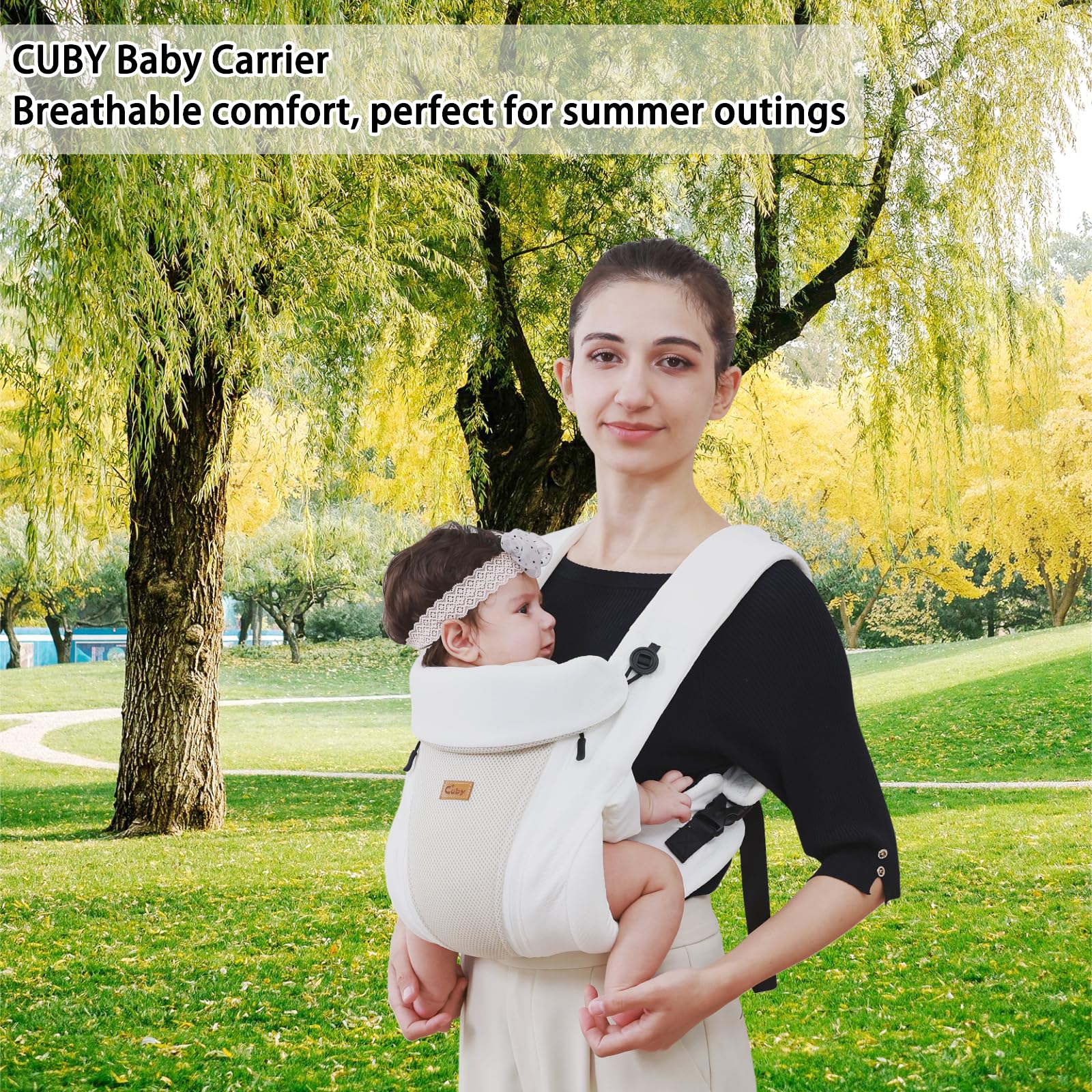 CUBY widened leg pads for better circulation and comfort
