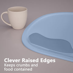 Cuddle Campus dishwasher-safe silicone mats for easy cleaning.