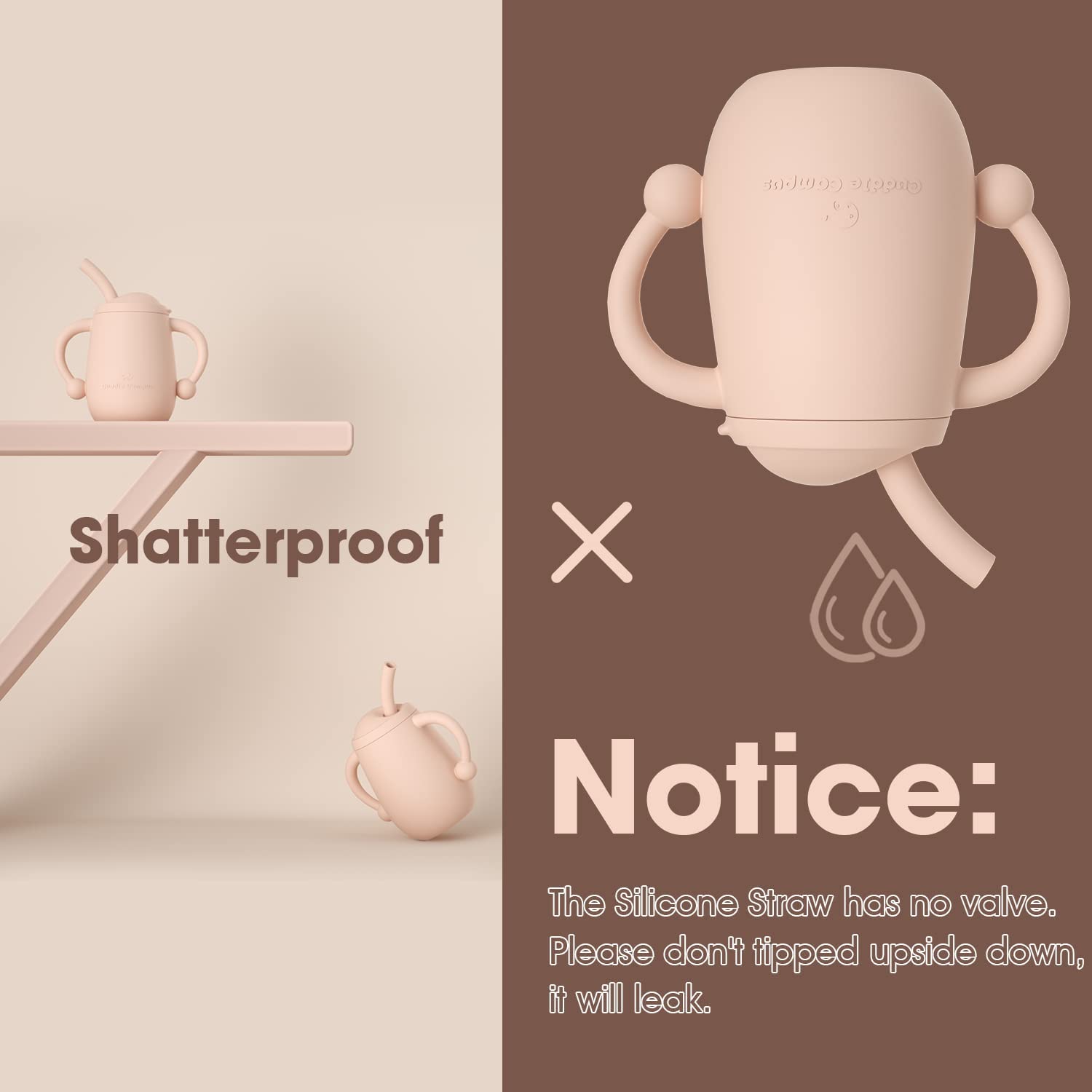 Cuddle Campus heat-resistant cup is microwave, dishwasher, and freezer safe