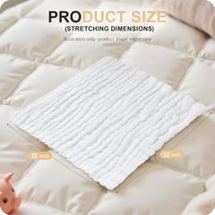 Cuddle Campus soft muslin fabric gentle on a newborn's skin.