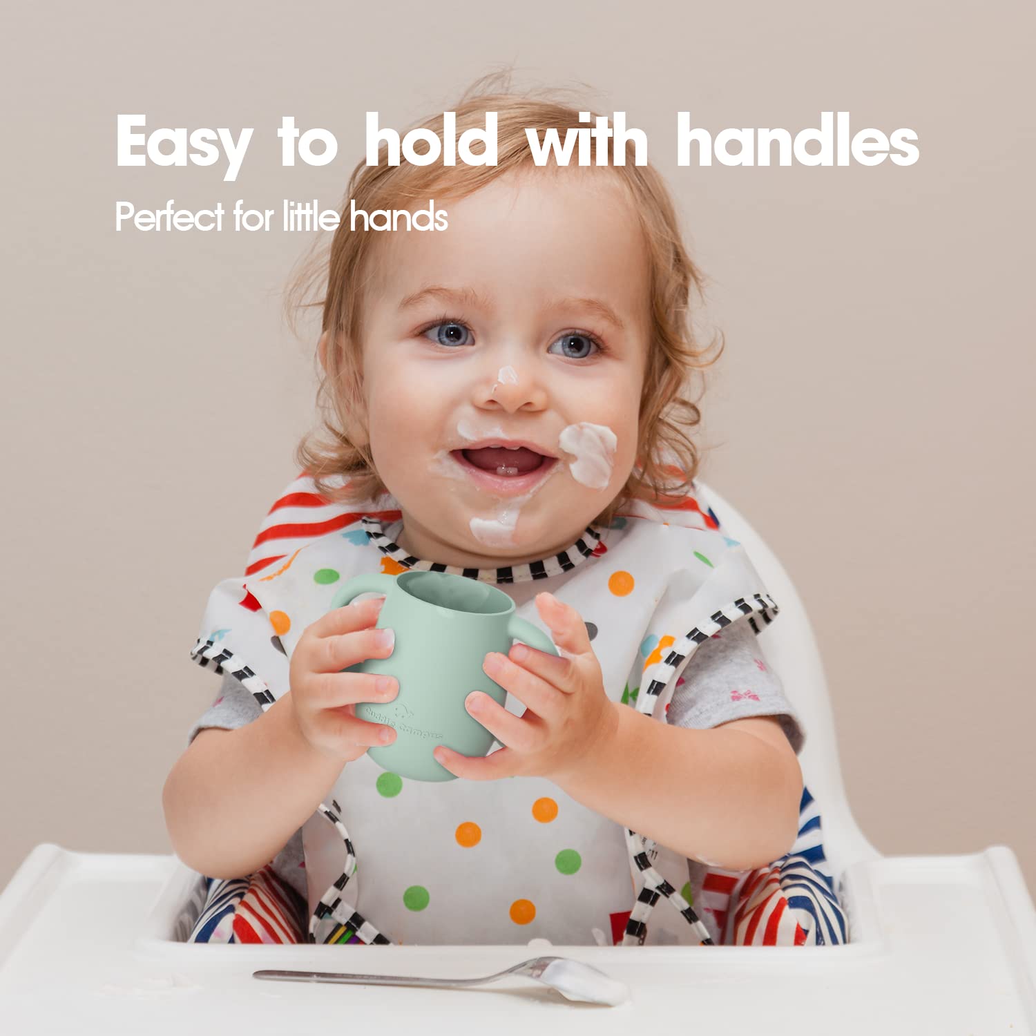 Cuddle Campus silicone is microwave and dishwasher safe for quick cleaning.
