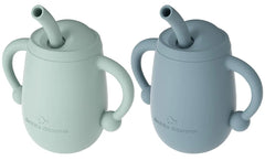Cuddle Campus open cup with handles supports easy grip during learning.