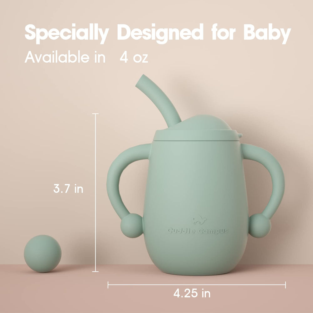 Cuddle Campus weighted-base cup stays steady for confident sipping practice.