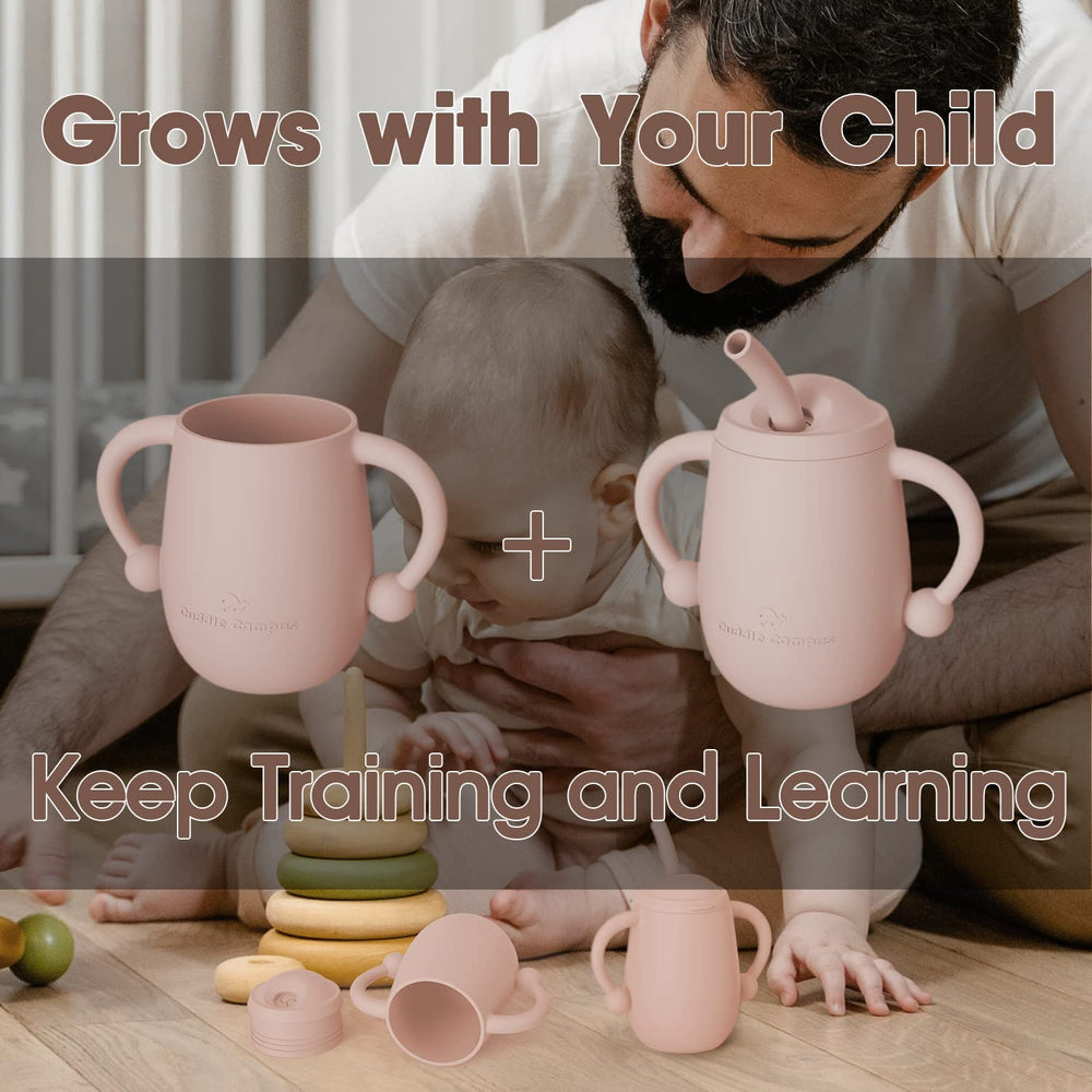 Cuddle Campus soft-handle cup supports little hands with ergonomic grip