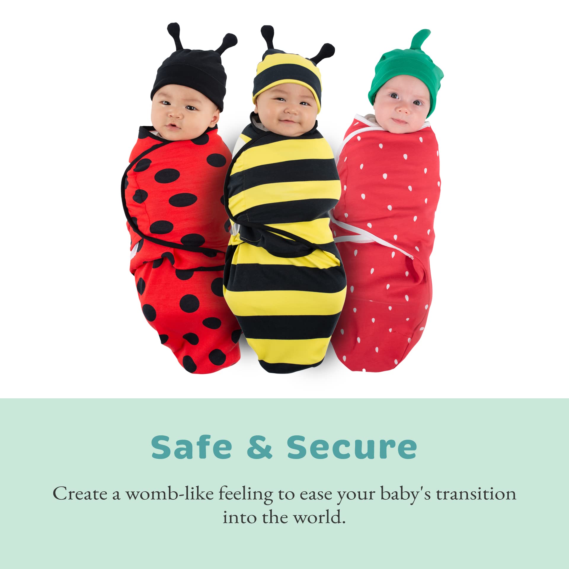 Cuddle Club swaddle cotton fabric close-up highlighting gentle, breathable material.