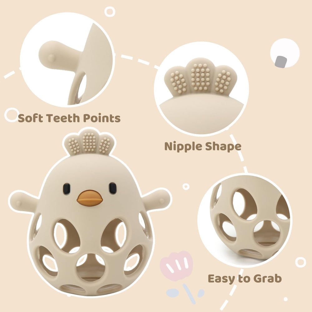 CuddleCubs Creations portable teether for on-the-go soothing sessions