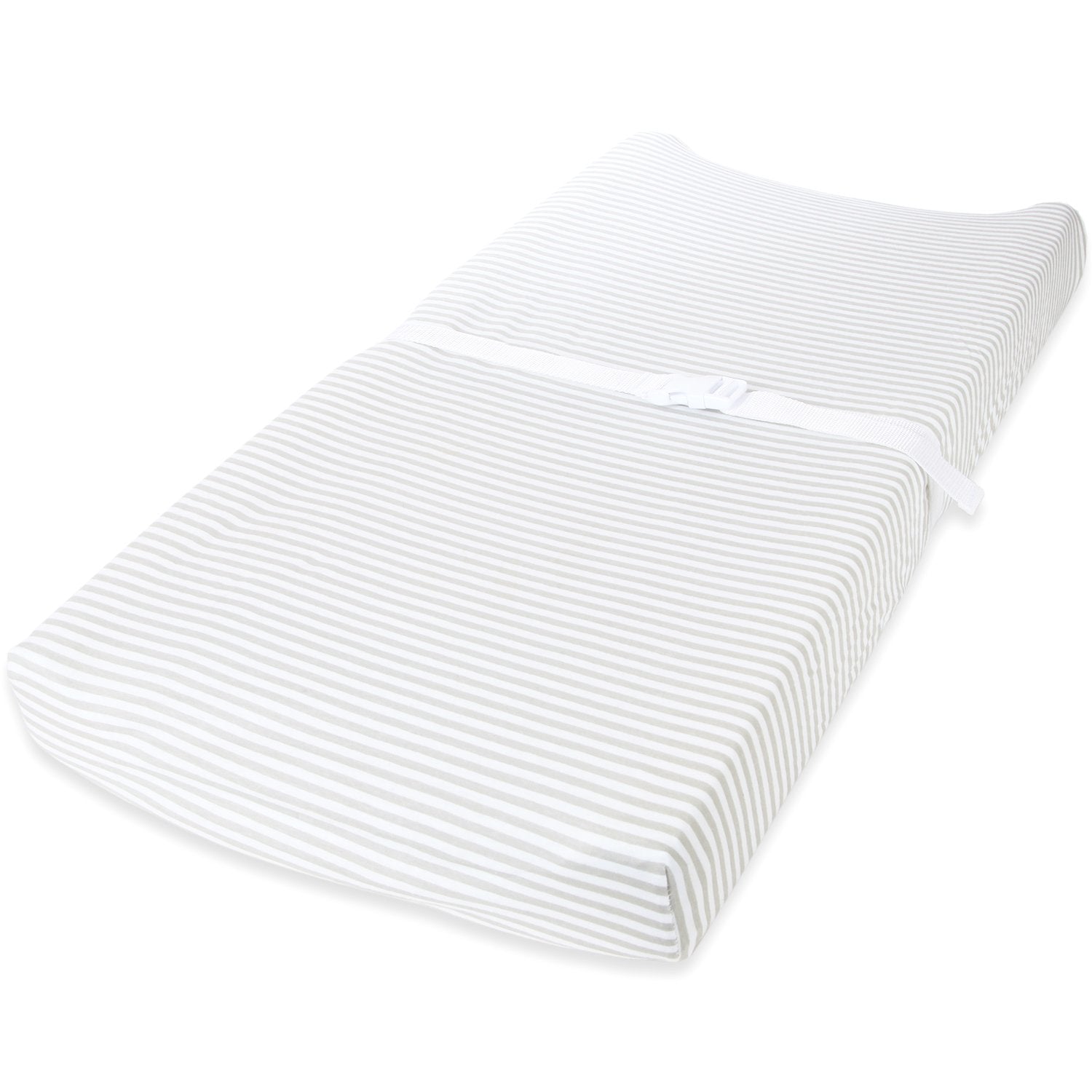Cuddly Cubs changing pad cover on a 16x32 pad demonstrates secure fit