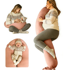Cuddo Baby pillow with BreezeFlex cooling cover shown in close-up for cooling comfort.