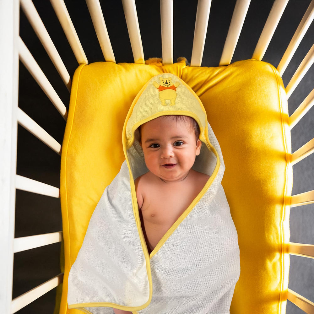 Cudlie Winnie the Pooh bath set ready as a thoughtful baby gift