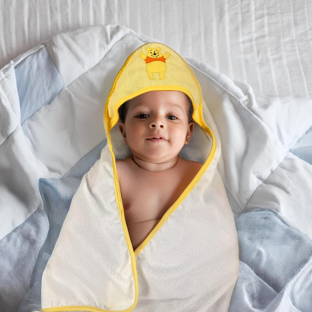 Cudlie Winnie the Pooh licensed Disney set shown as a baby bath gift