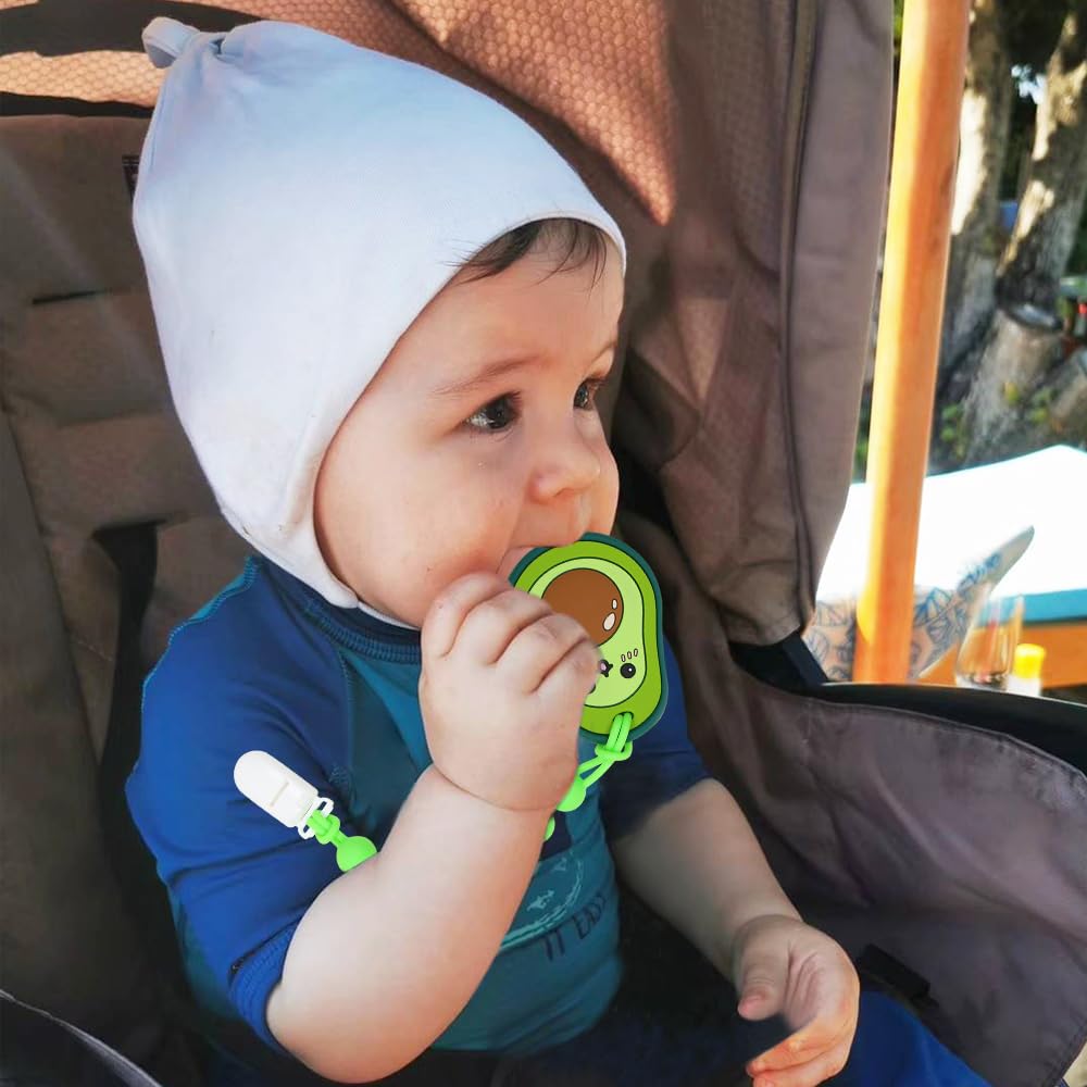 Cuebo BPA-free silicone teether supports stress-free chewing