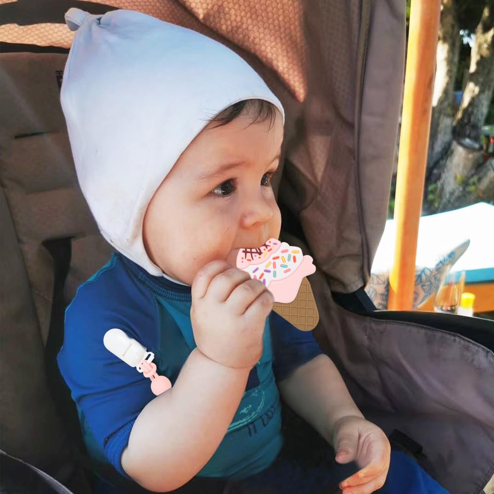 Cuebo BPA-free silicone safety features soothe gums without metal.