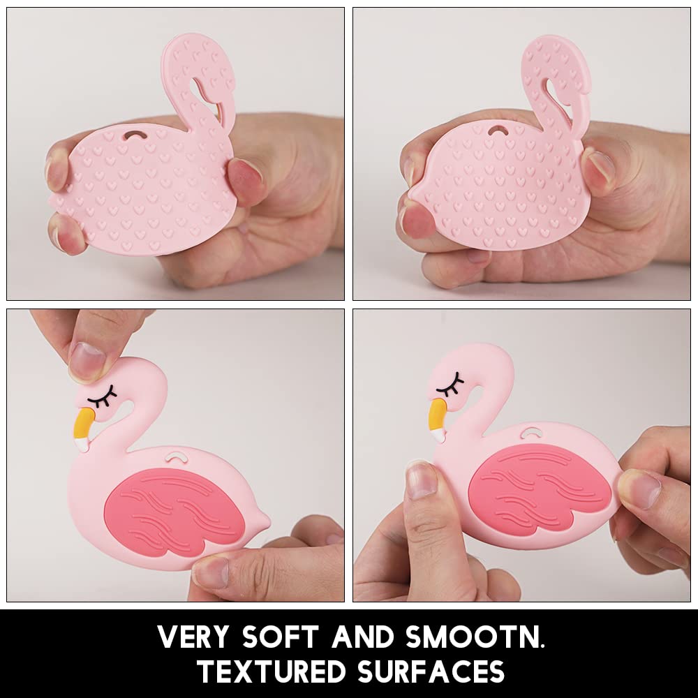 Cuebo BPA-free silicone teether offers a safe cooling option.