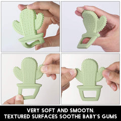 Cuebo sensory toy promotes safe chewing for toddlers.